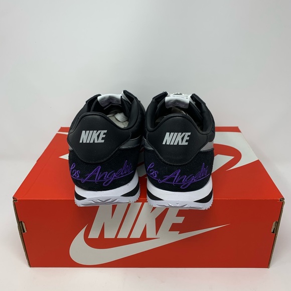New Nike Cortez Basic Shoes Los Angeles Kings - Picture 4 of 7